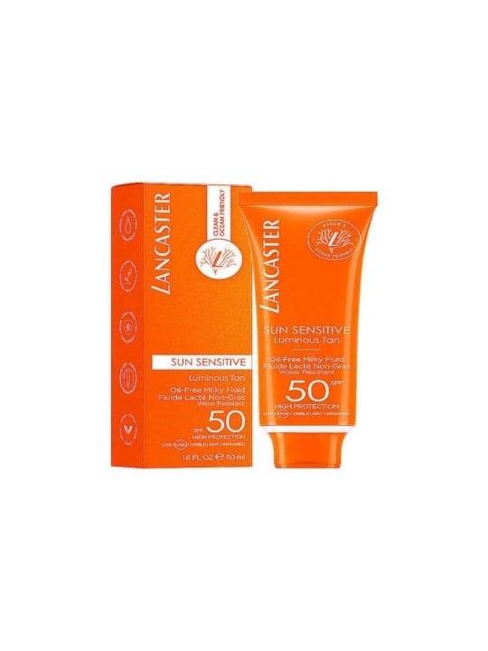 Sun Sensitive Luminous Tan Oil-Free Milky Fluid SPF50 crema viso oil-free 50ml