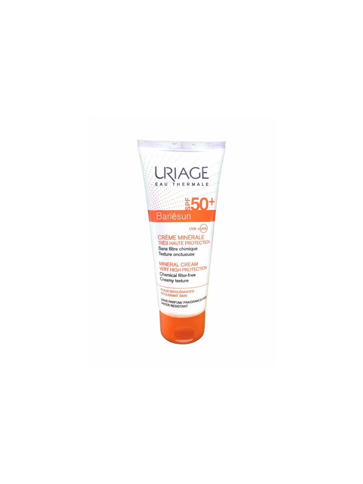 Uriage Bariesun Mineral Cream SPF50 donna 100ml Intolerant Skin