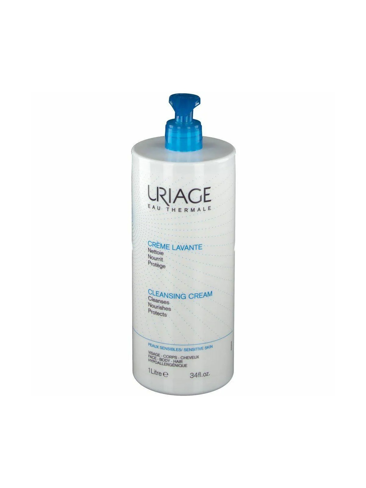 Uriage Cleansing Cream 1000ml Uriage www.essenzetotalstyle.com 