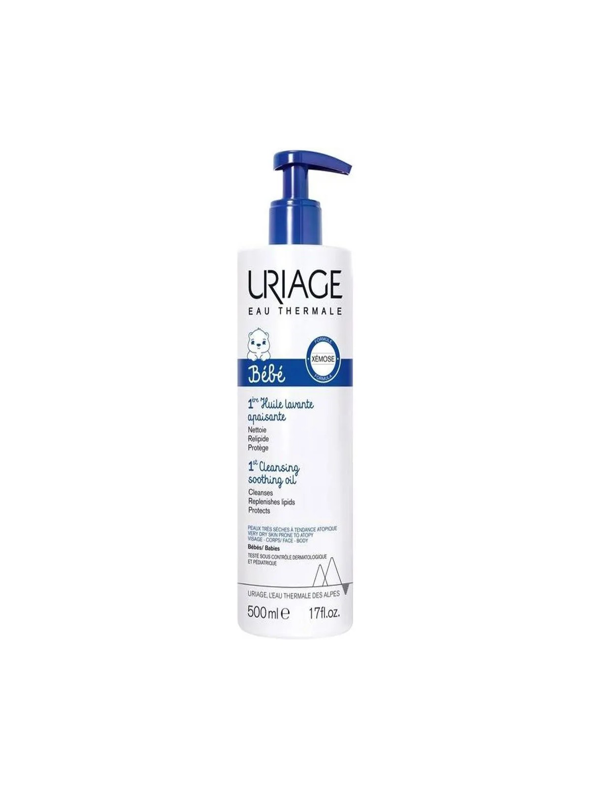 Uriage Bb 1 Olio Detergente Lenitivo donna 500ml