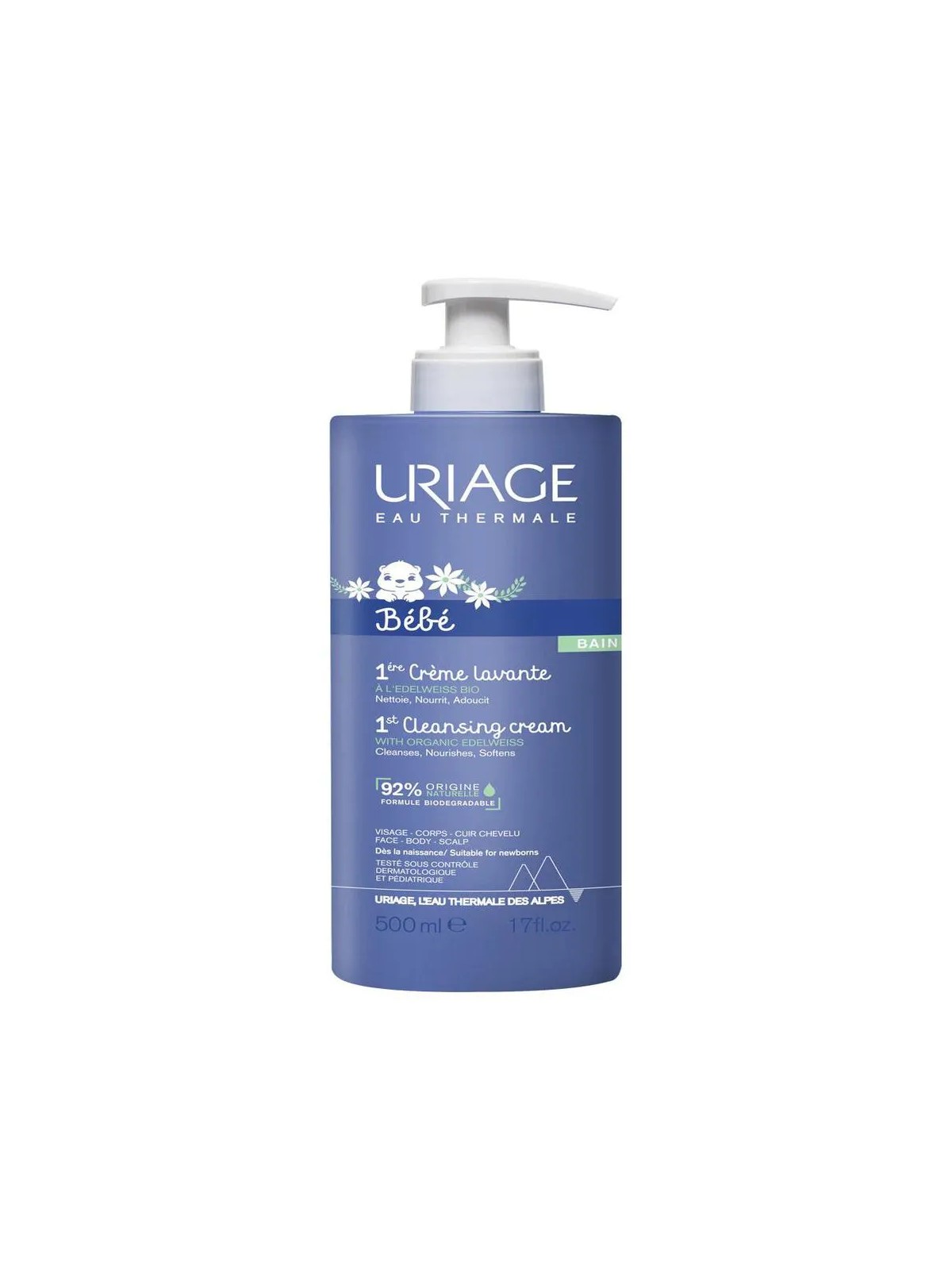 Uriage Bebe 1st Cleansing Cream unisex 500ml