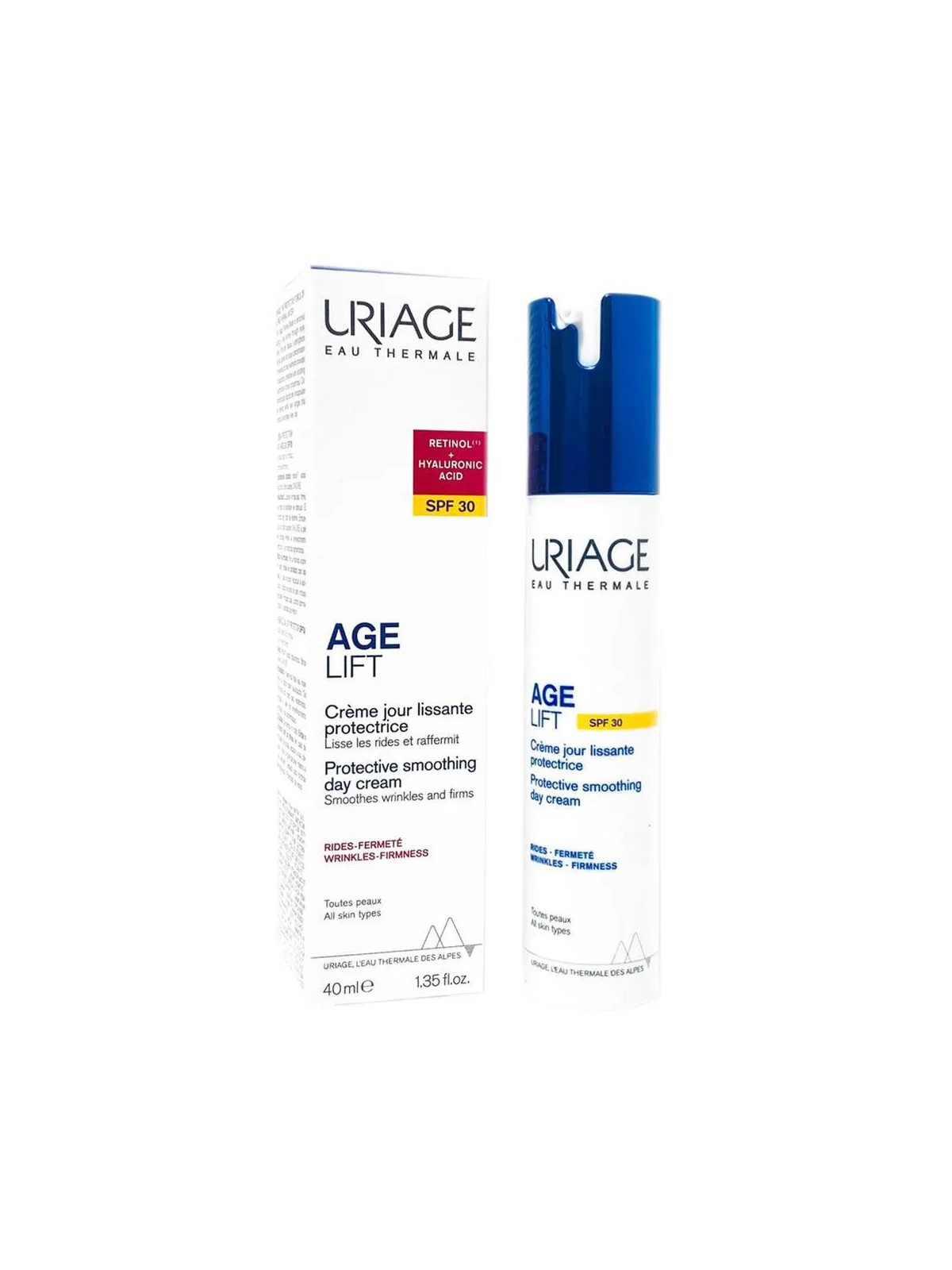 Crema Protettiva Anti-Rughe SPF30 AGE LIFT Uriage 40ml