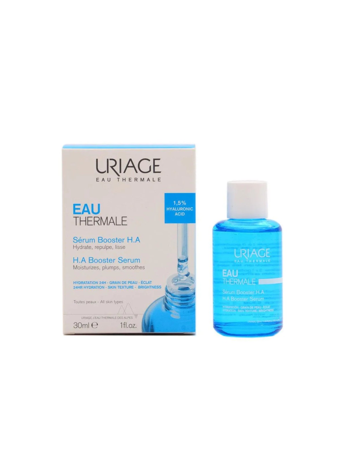 Uriage Eau Thermale Serum Booster H.A. 30ml Uriage www.essenzetotalstyle.com 