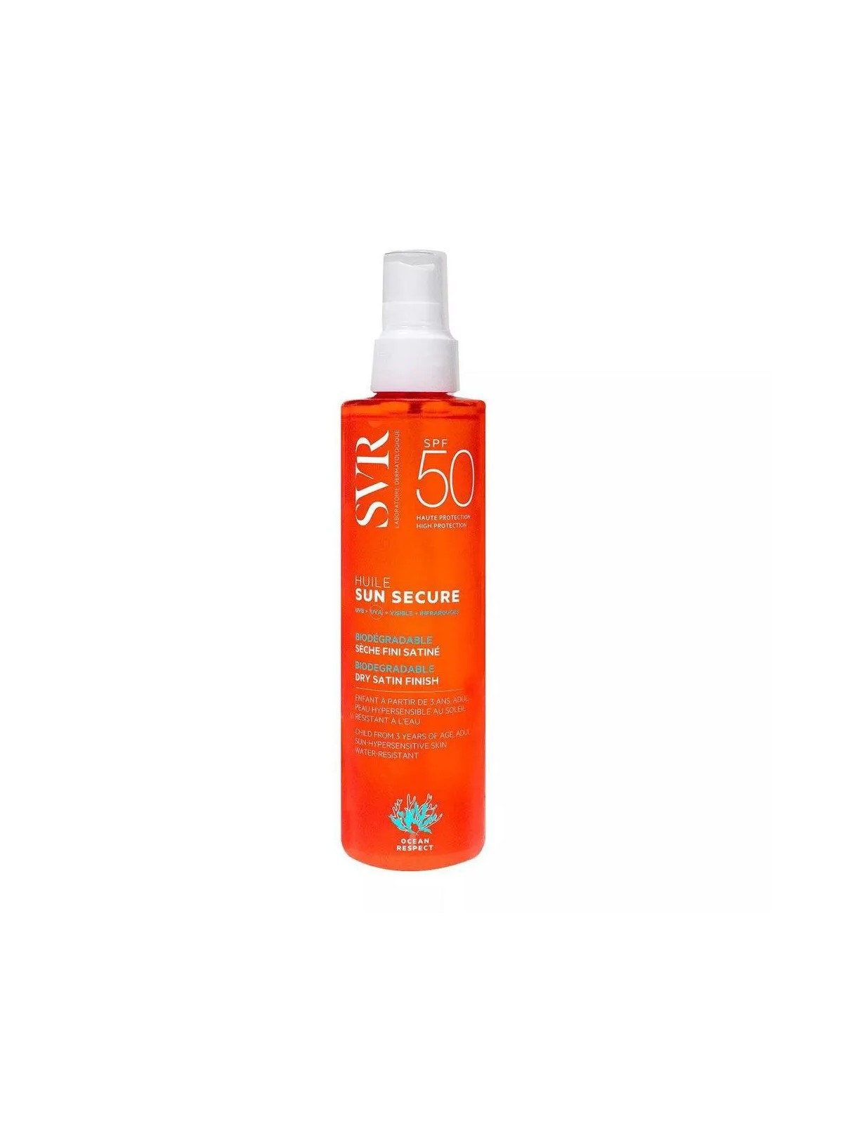 SUN SECURE olio secco SPF50 200ml donna