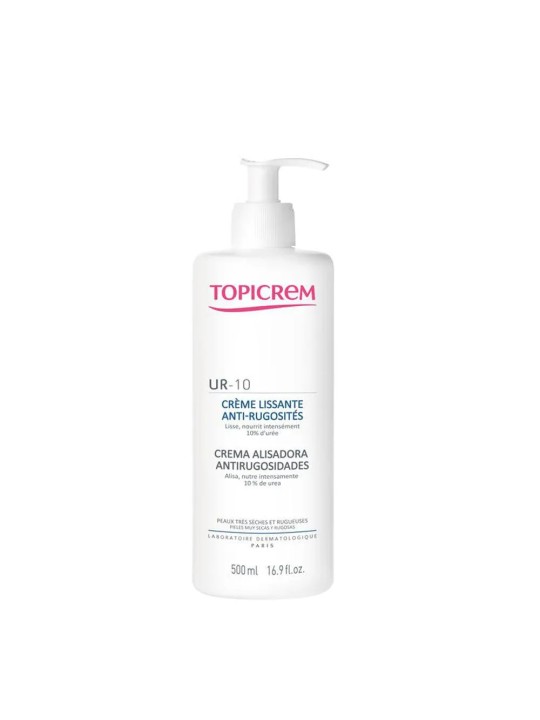 Topicrem UR10 Crema Levigante Anti Rugosit Crema corpo per pelli ruvide e secche donna 500ml
