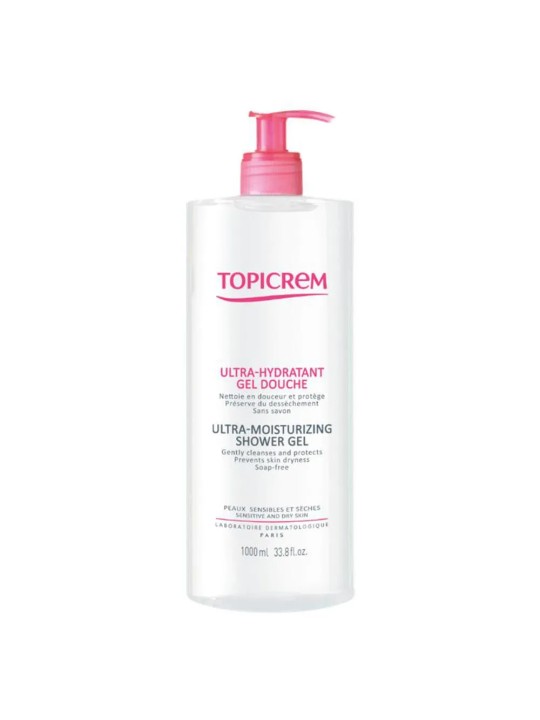 Topicrem UH Gel Detergente Delicato 1000ml Unisex
