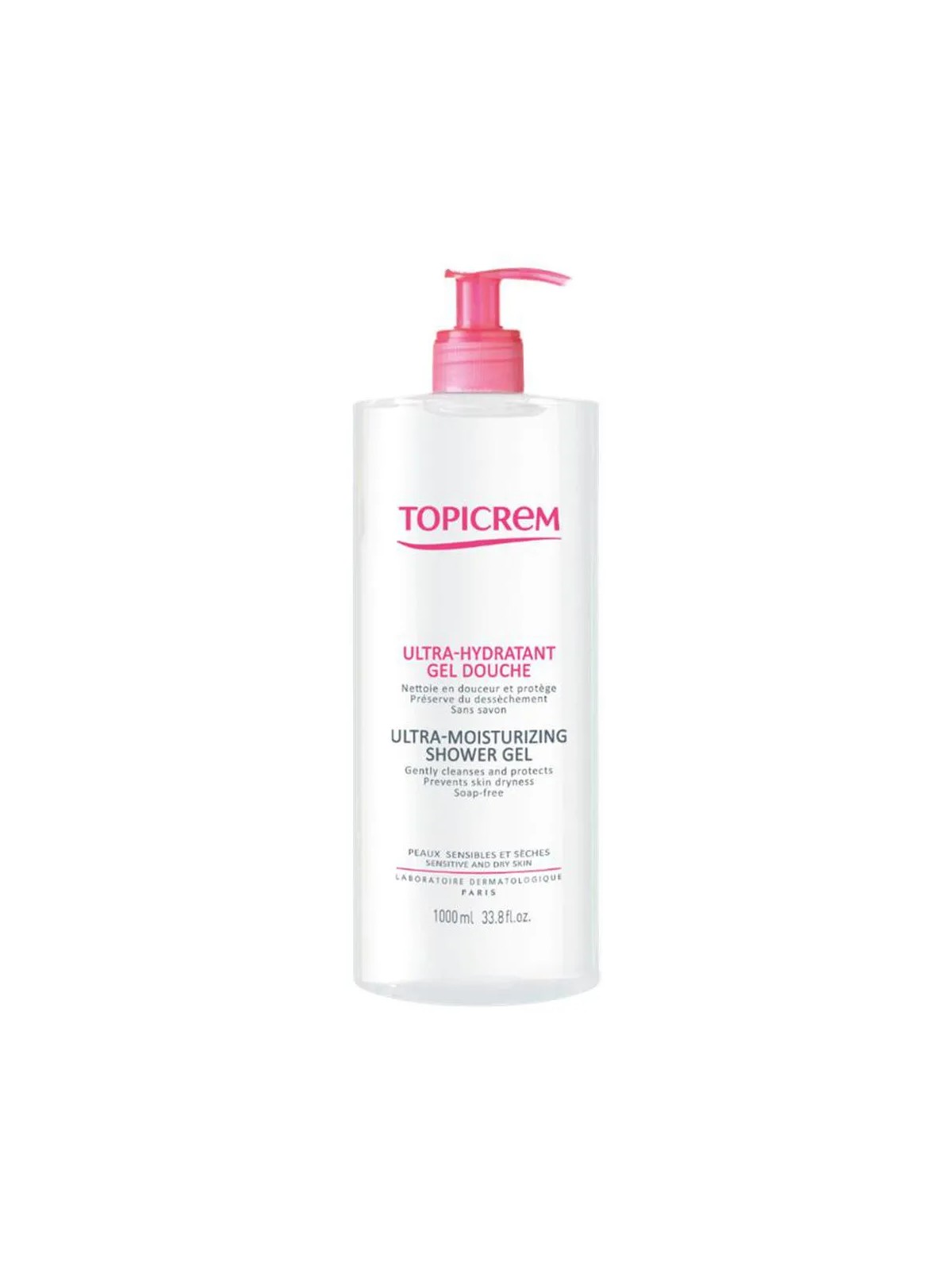 Topicrem UH Gel Detergente Delicato 1000ml Unisex