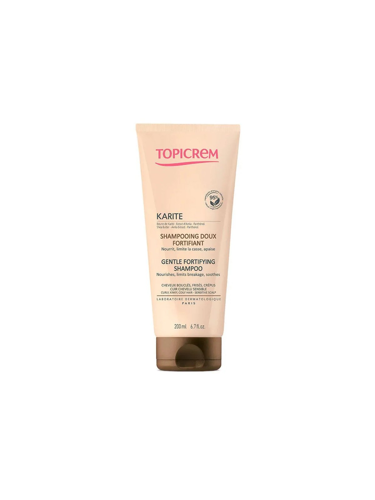 Gentle Shea Butter Strengthening Shampoo for Weak Hair 200ml