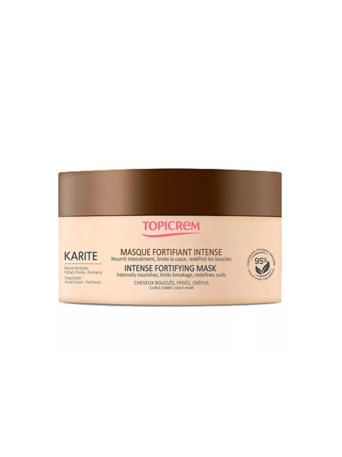 Maschera Fortificante per Capelli Ricci Donna 250ml