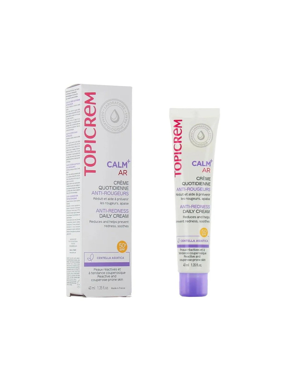 Topicrem CALM Daily Anti-Redness SPF50 Cream 40ml Unisex
