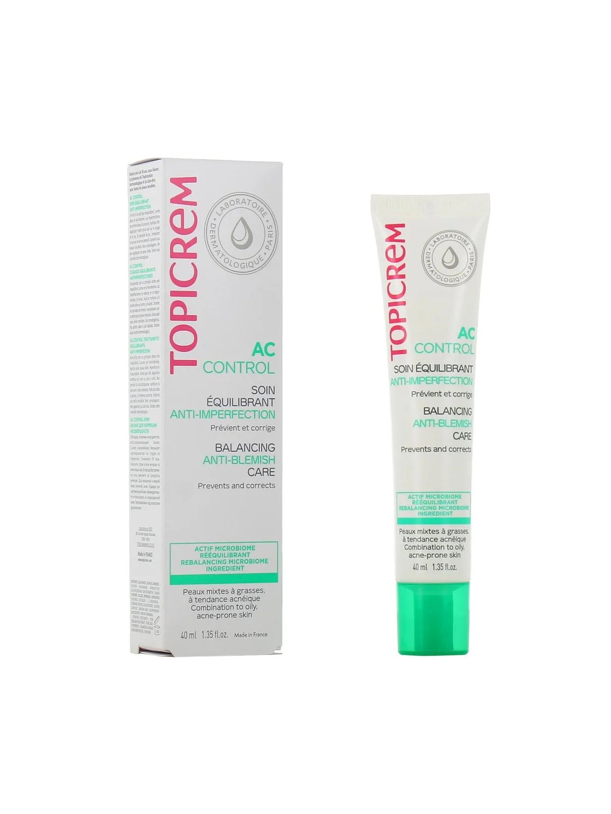 Topicrem AC Crema Attiva Cura 40ml Unisex