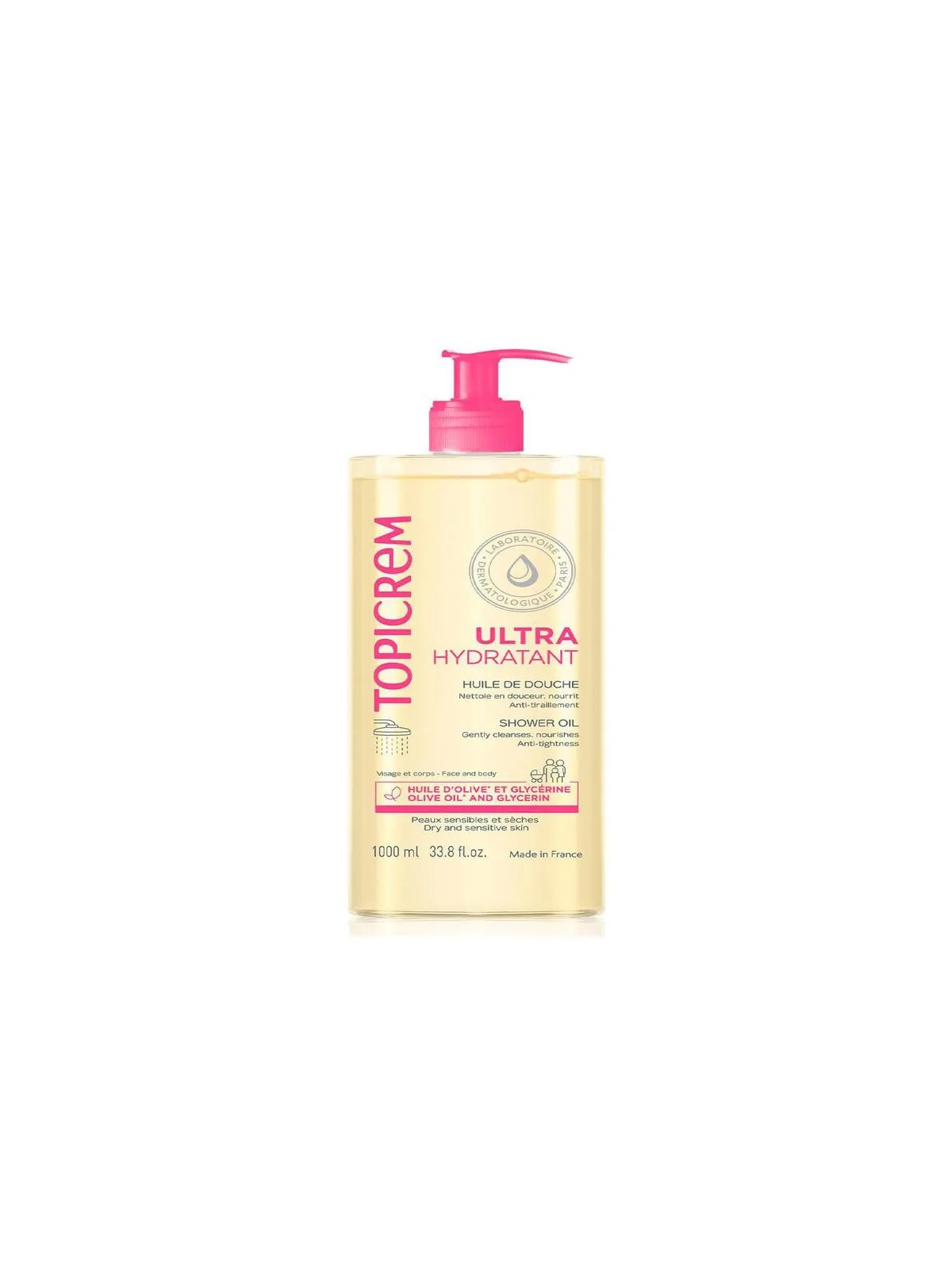 Olio doccia ultra idratante Topicrem UH 1000ml