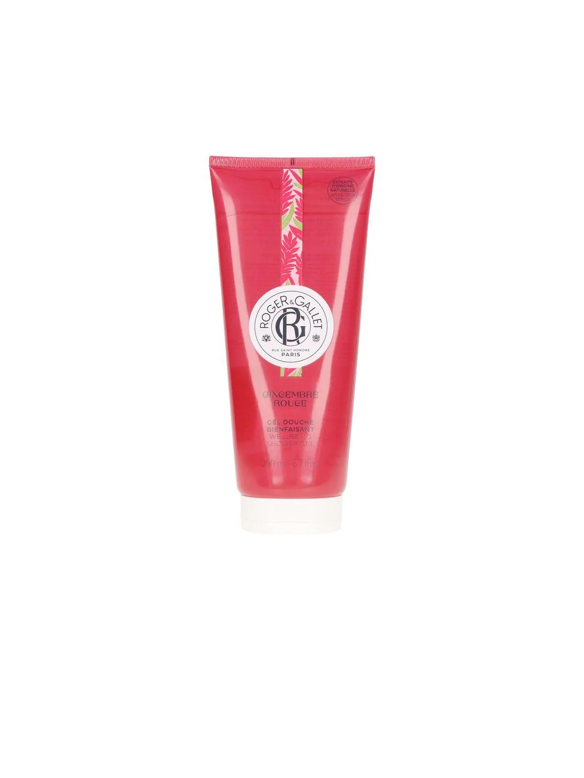 Gel doccia benessere Roger & Gallet GINGEMBRE ROUGE 200 ml