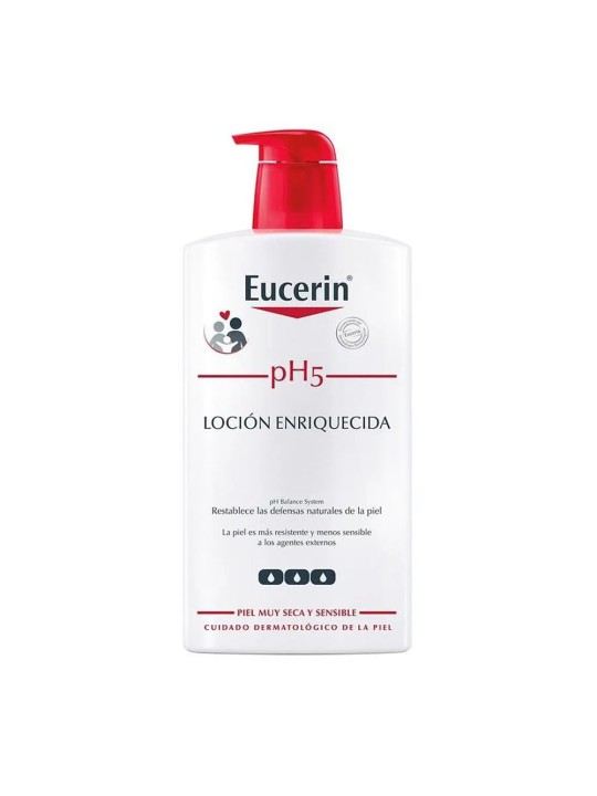 Eucerin PH5 Rich Lotion F pelle sensibile molto secca donna 1000ml