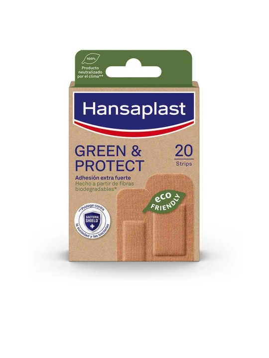 Hansaplast Green Protect 20 Medicazioni Unisex Verde
