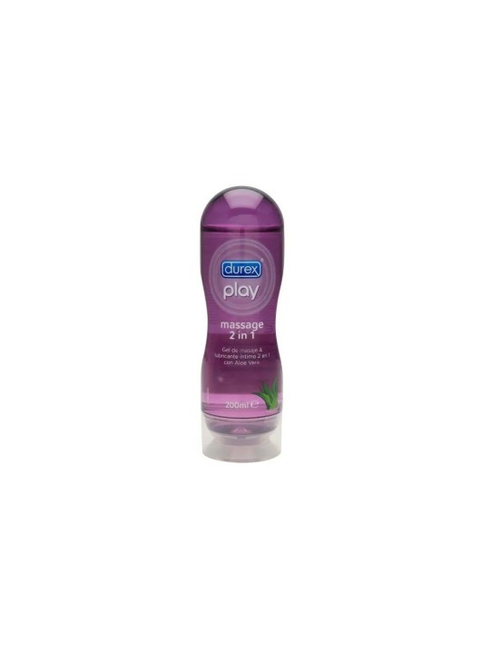 Durex PLAY MASSAGE ALOE VERA gel da massaggio e lubrificante 200ml unisex