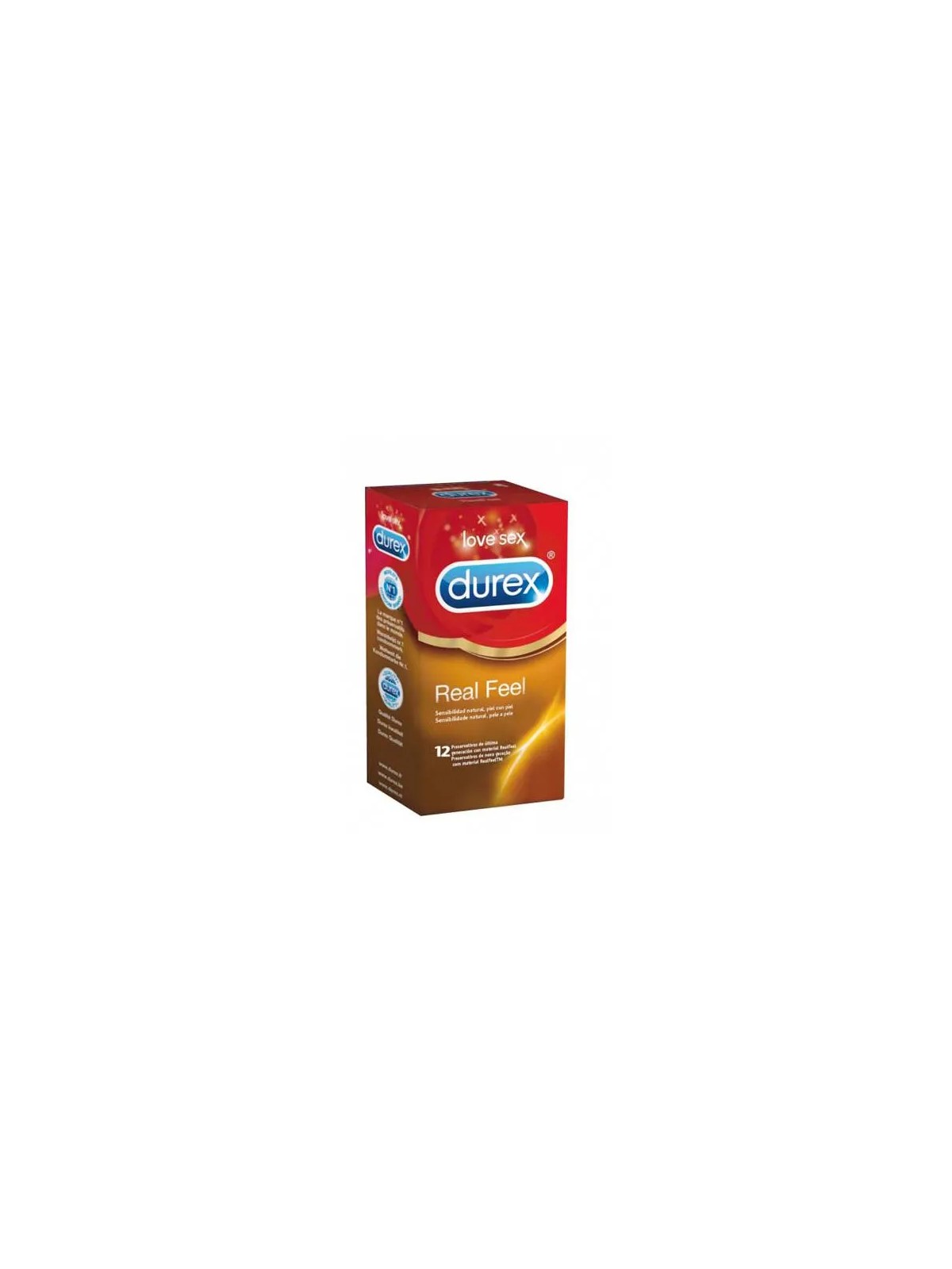 Durex REAL FEEL preservativi pelle su pelle 12 unit uomo