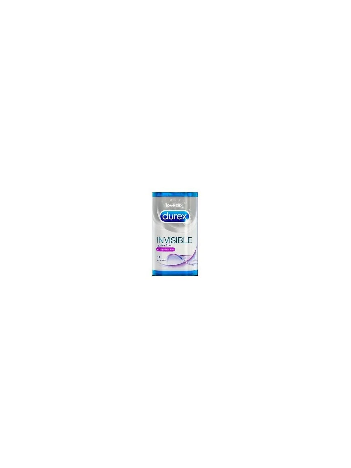 Durex INVISIBLE preservativi extra lubrificati 12 unit uomo