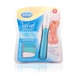 Scholl Velvet Smooth Lima Elettronica Rosa con Testa Esfoliante Unisex