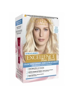 Tinta L'Orï¿½ï¿½al Paris EXCELLENCE Creme 01 rubio ULTRA claro natural 192ml