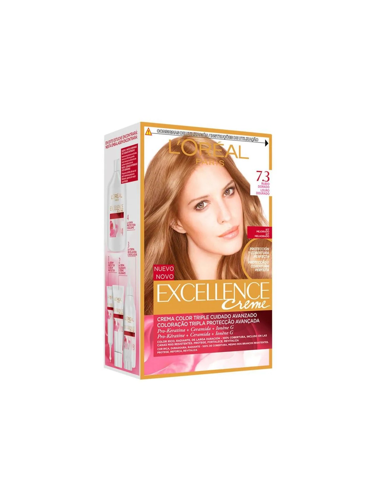L'Orï¿½ï¿½al Paris EXCELLENCE Creme tinte 7,3 rubio dorado 192ml unisex