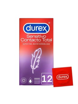 Durex SENSITIVE TOTAL CONTACT preservativi super sottili 12 unit uomo
