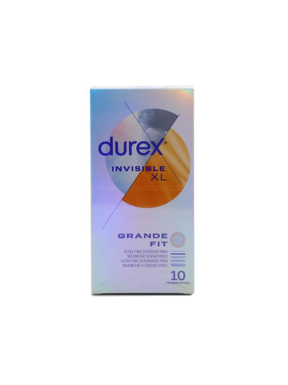 Durex INVISIBLE XL ULTRA sottili preservativi 10 unit uomo
