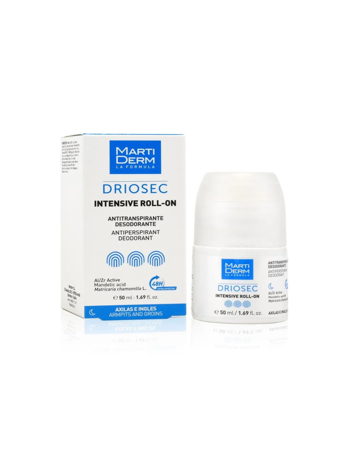 Martiderm Driosec Roll On Ascelle e Inglese 50ml Unisex
