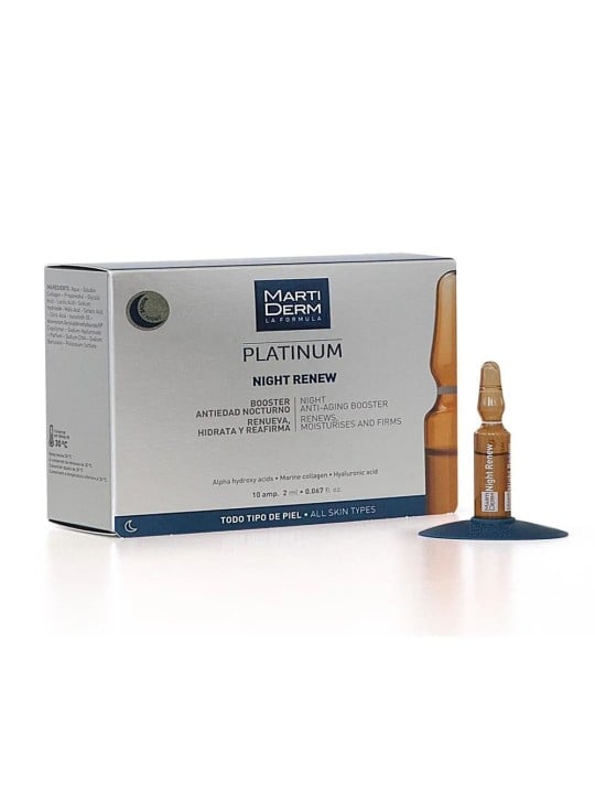 Ampolle notte rigeneranti Martiderm PLATINUM 10x2ml unisex
