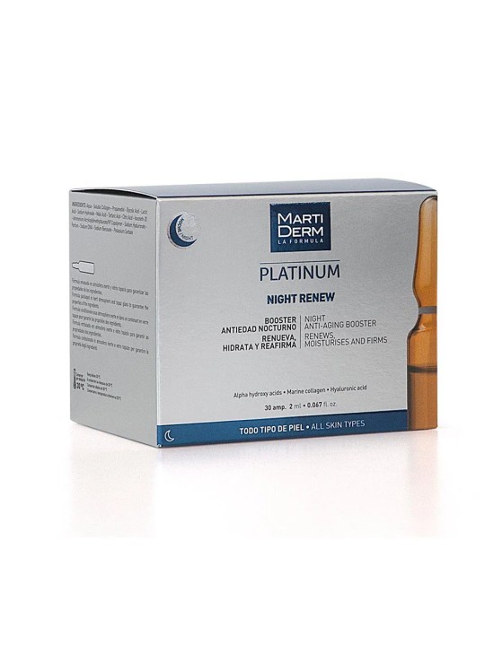 Martiderm PLATINUM NIGHT RENEW fiale 30 x 2ml unisex