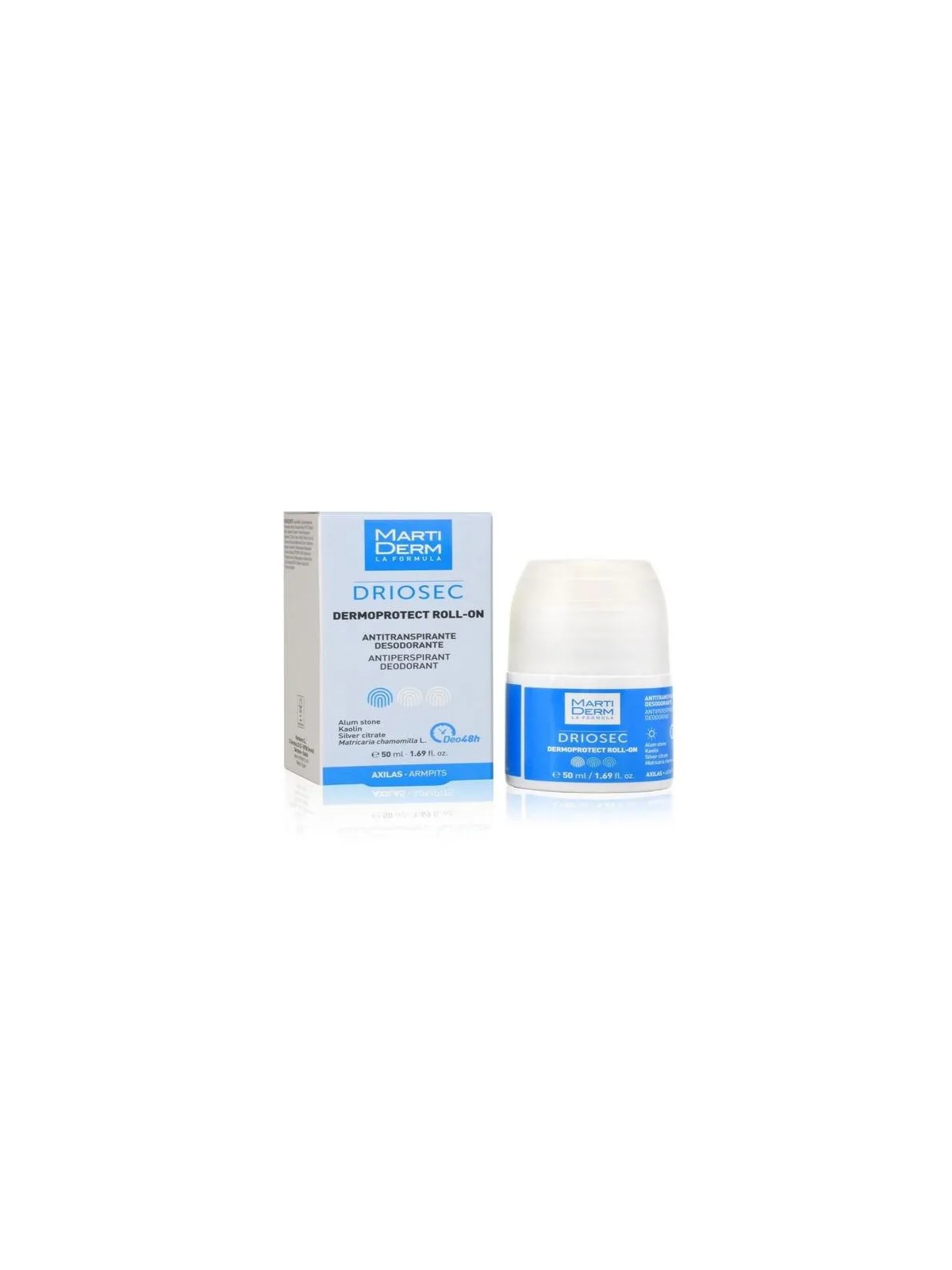 Martiderm Driosec Dermoprotect Deodorante Rollon 50ml Unisex