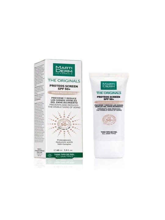 Martiderm Proteos Screen Spf 50 Crema Colorata 40ml Unisex