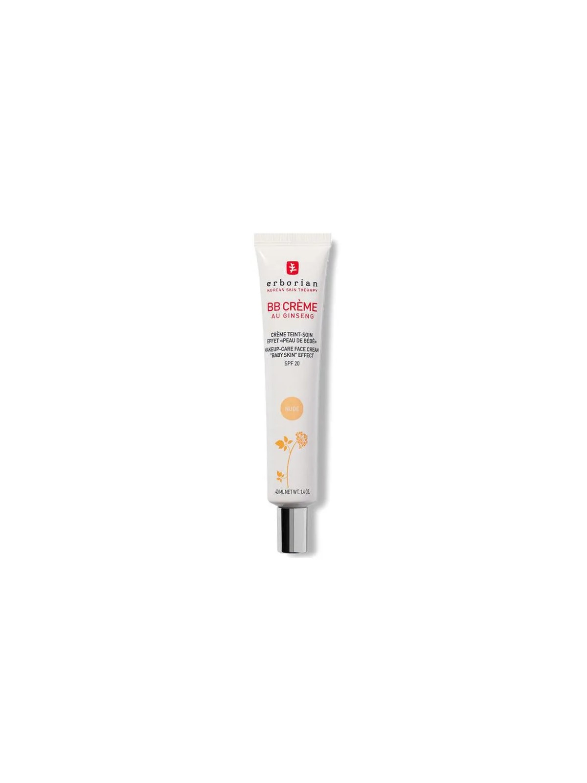 Erborian BB Creme Makeup Care Crema Viso SPF 20 40 ml Nude