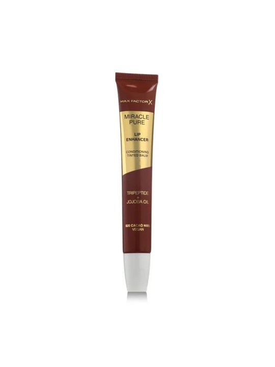 Max Factor Miracle Pure Lip Enhancer - Moisturizing Glossy Lip Balm 12 ml 020 Cacao Nibs donna