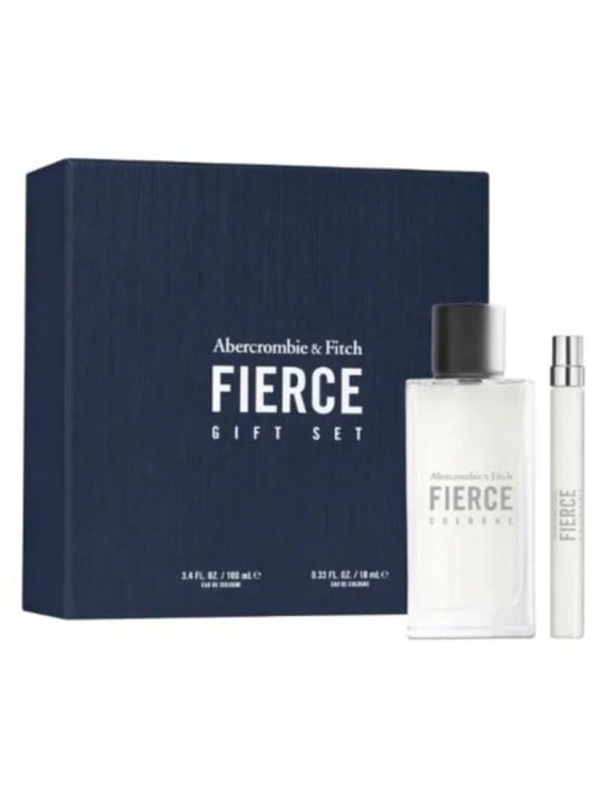 Abercrombie & Fitch Fierce Set regalo acqua di colonia 100 ml e acqua di colonia in miniatura 10 ml uomo