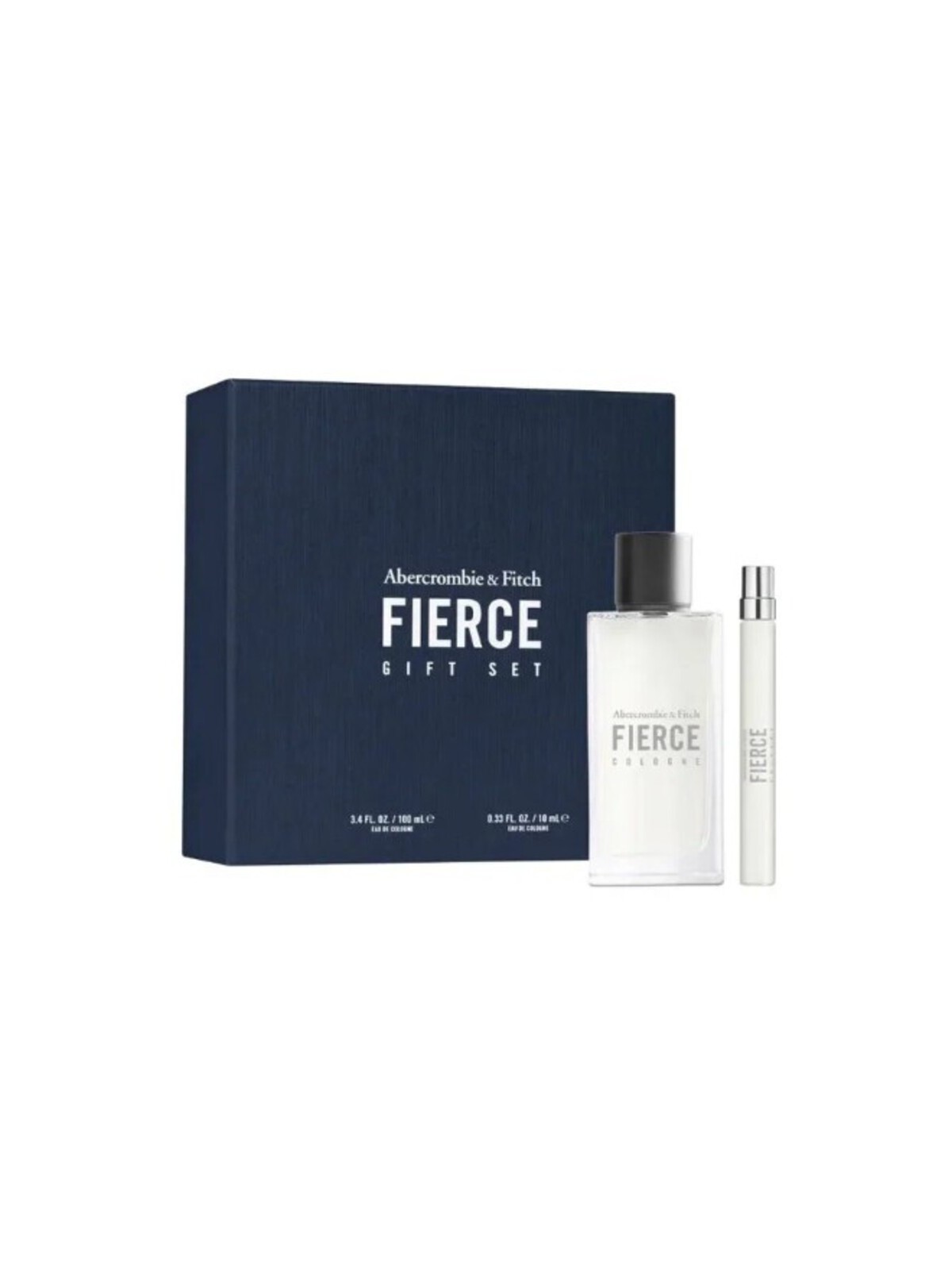 Abercrombie & Fitch Fierce Set regalo acqua di colonia 100 ml e acqua di colonia in miniatura 10 ml uomo