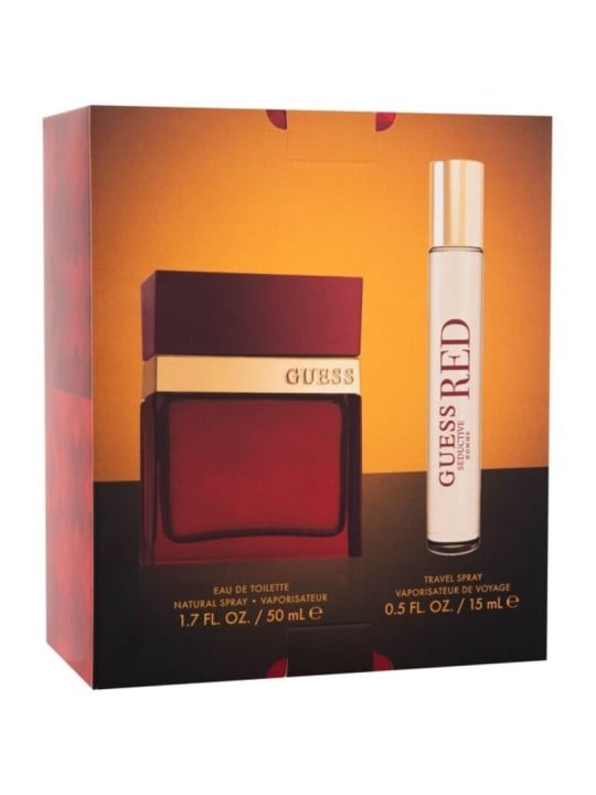 Guess Seducente Red Pour Homme Set regalo eau de toilette 50ml e eau de toilette 15ml uomo