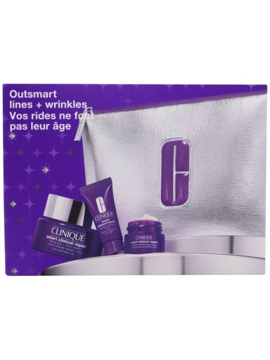 Set di creme lifting viso e collo Clinique Smart Clinical Repair - Cofanetto regalo 50ml donna