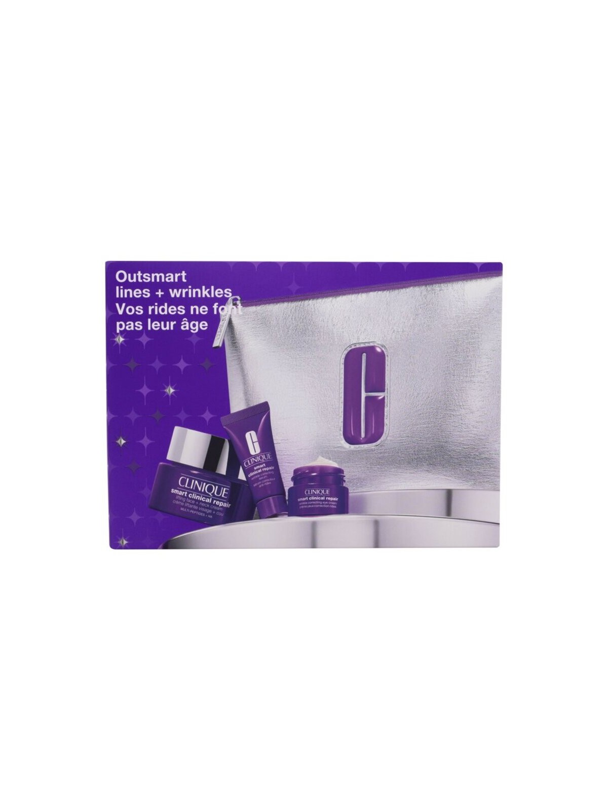 Set di creme lifting viso e collo Clinique Smart Clinical Repair - Cofanetto regalo 50ml donna
