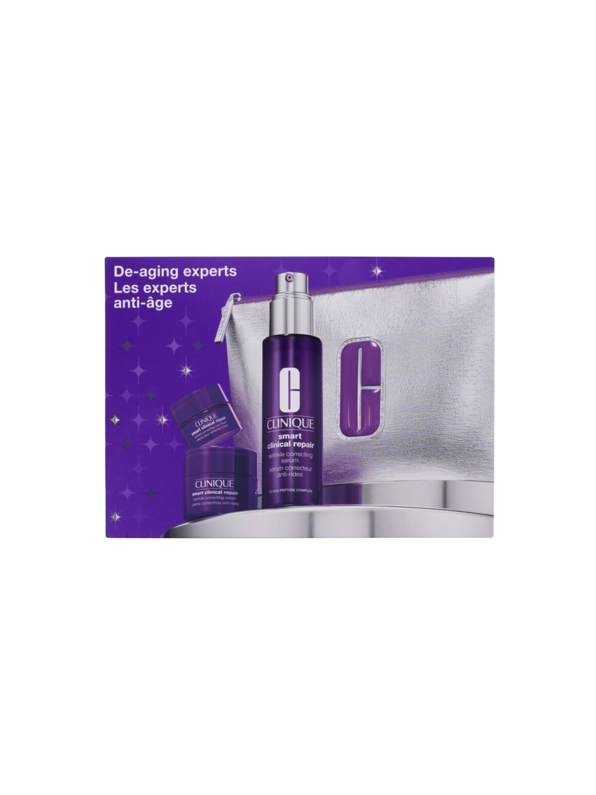 Set di sieri correttivi antirughe Clinique Smart Clinical Repair I. - Cofanetto regalo 50ml donna