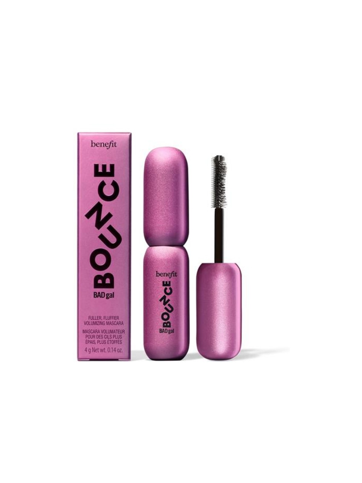Benefit Badgal Bounce Voluminizing Mascara - Mascara volumizzante 4 g donna Nero
