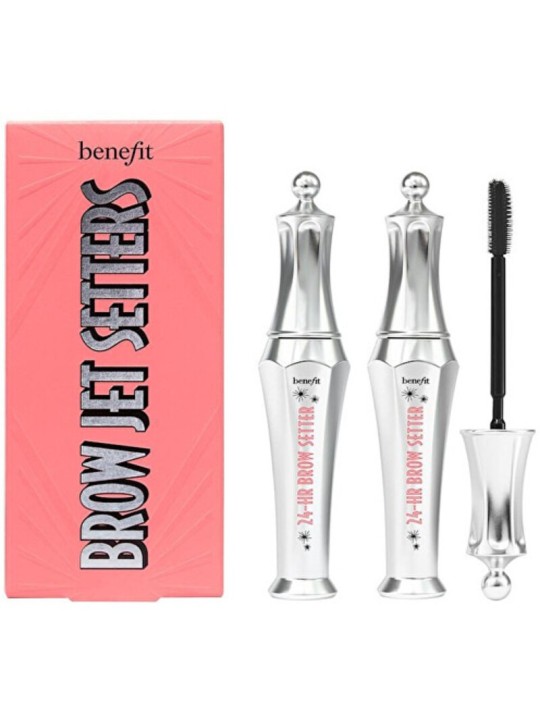 Set regalo Benefit Brow Jet Setters Duo - Set di mascara in gel per sopracciglia Donna