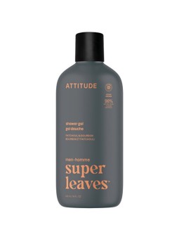 Attitude Super Leaves Patchouli & Bourbon Shower Gel - Gel doccia uomo 415ml uomo