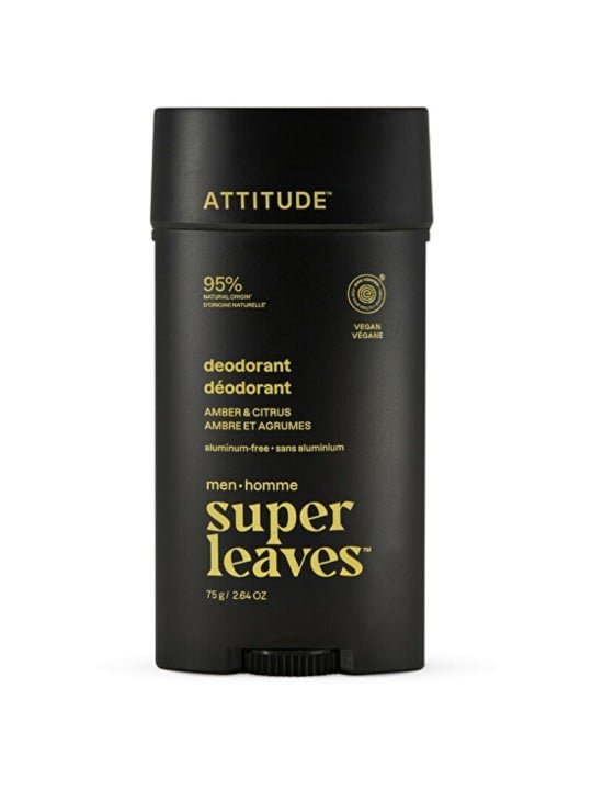 Deodorante Attitude Super Leaves Ambra e Agrumi - Deodorante uomo P?rodn 75.0g uomo