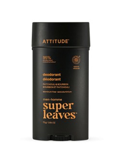 Deodorante Attitude Super Leaves Patchouli & Bourbon - Deodorante uomo P?rodn 75.0g uomo