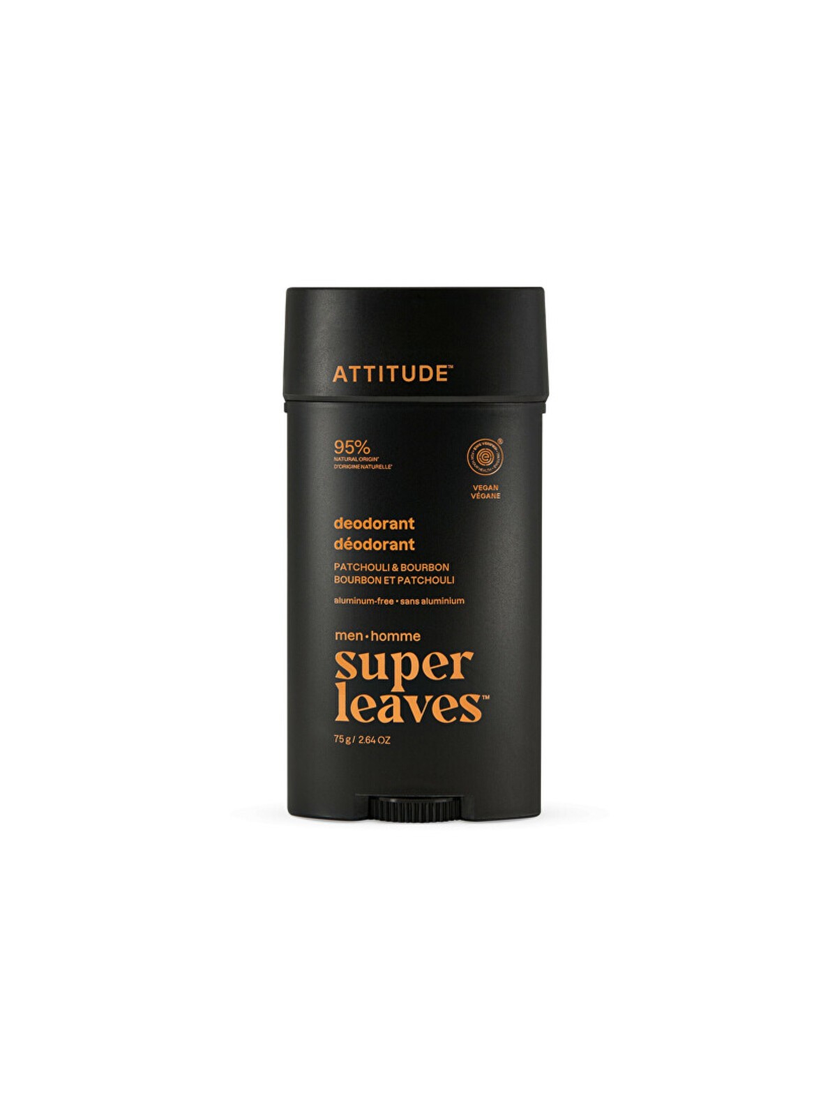 Deodorante Attitude Super Leaves Patchouli & Bourbon - Deodorante uomo P?rodn 75.0g uomo
