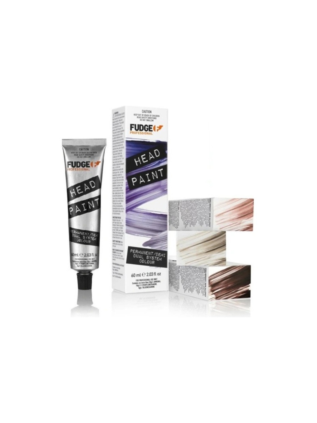Colorante per capelli Fudge Headpaint - Tintura in crema per capelli 60ml donna 7.73 Biondo Mocha Medio