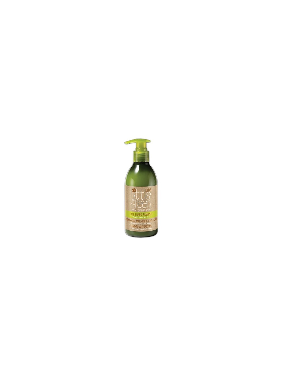 Shampoo Little Green Lice Guard - Shampoo antipidocchi per bambini, 240 ml, unisex