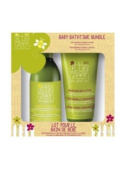 Set regalo per il bagnetto Little Green Baby - Set regalo per neonati donna