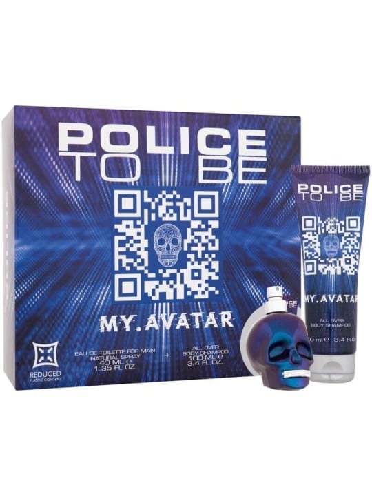 Police To Be My.Avatar for Man Gift set eau de toilette 40ml e gel doccia 100ml uomo